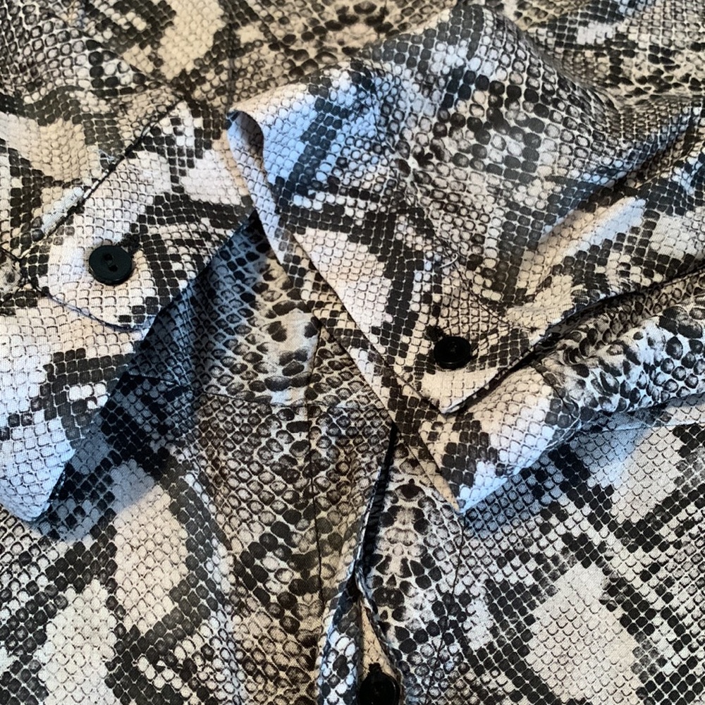 Grey Python Print Maxi Dress From Zara. Very Good… - image 4